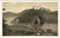 Postkarte: Stansstad und Pilatus 1929